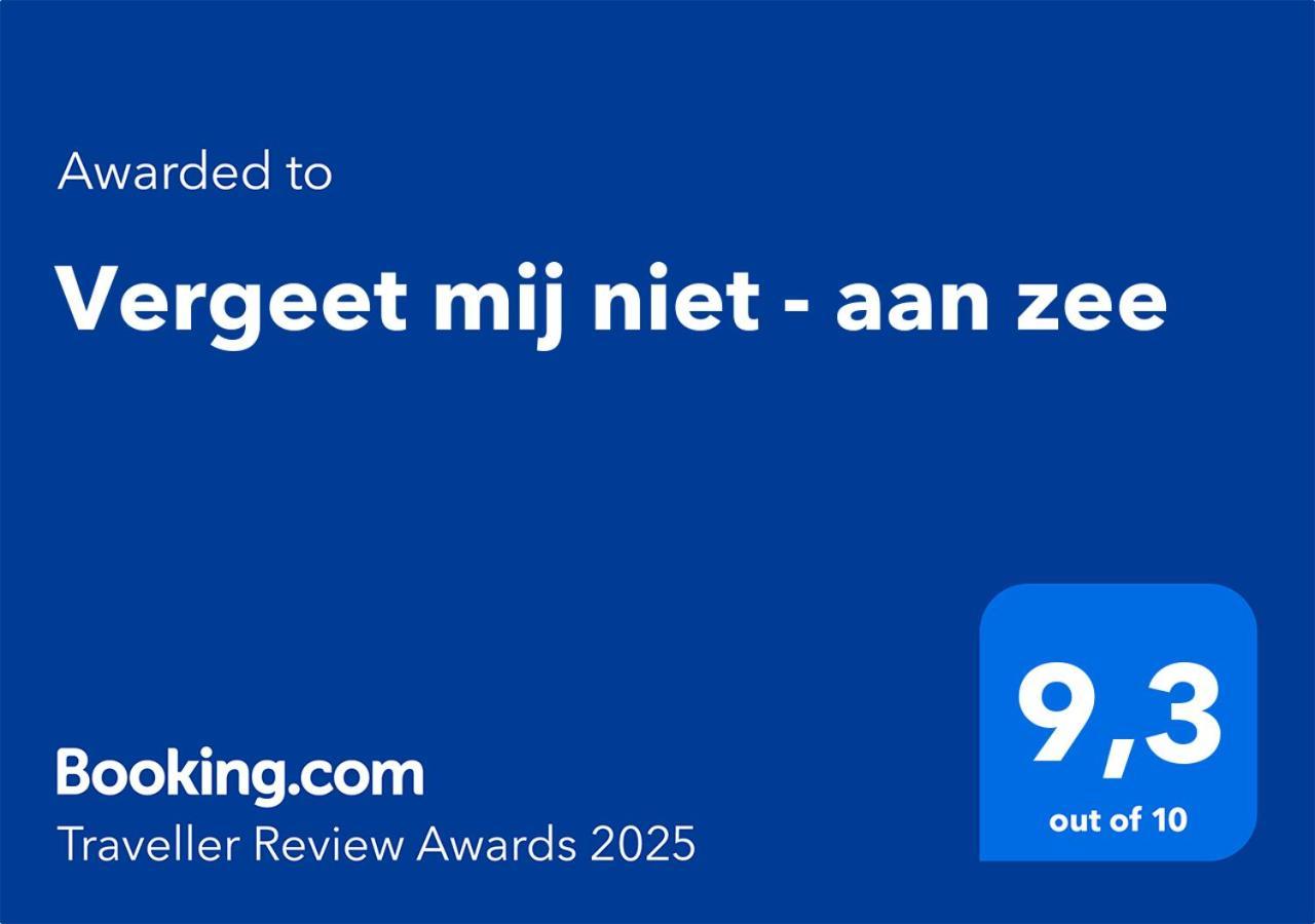 Vergeet Mij Niet - Aan Zee De Haan Exterior foto